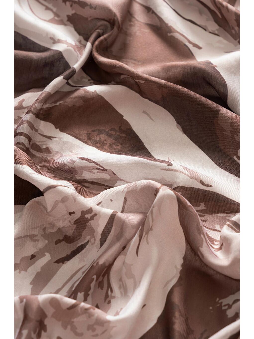 Kahverengi Kadın Masalia Soft Eşarp-2