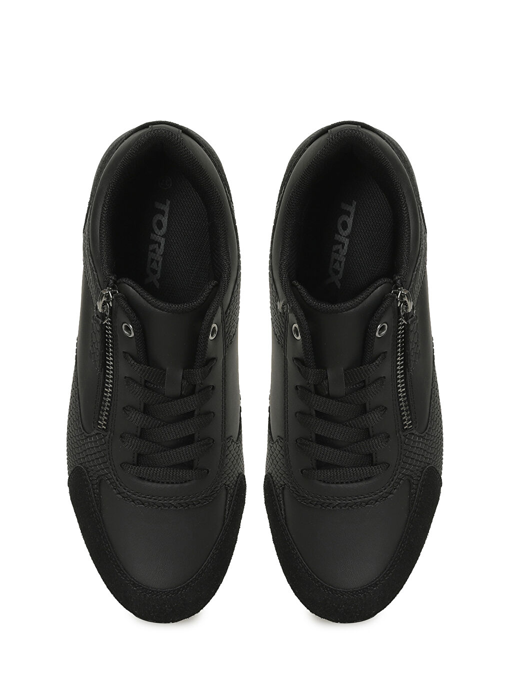 ANNA W 5PR Siyah Kadın Sneaker-3