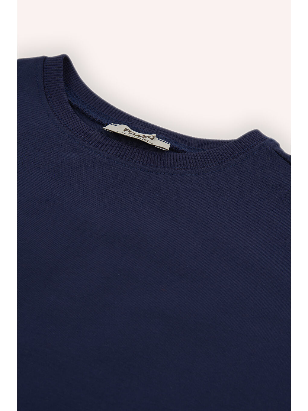 Lacivert Kız Çocuk Sweatshirt Pudra-1