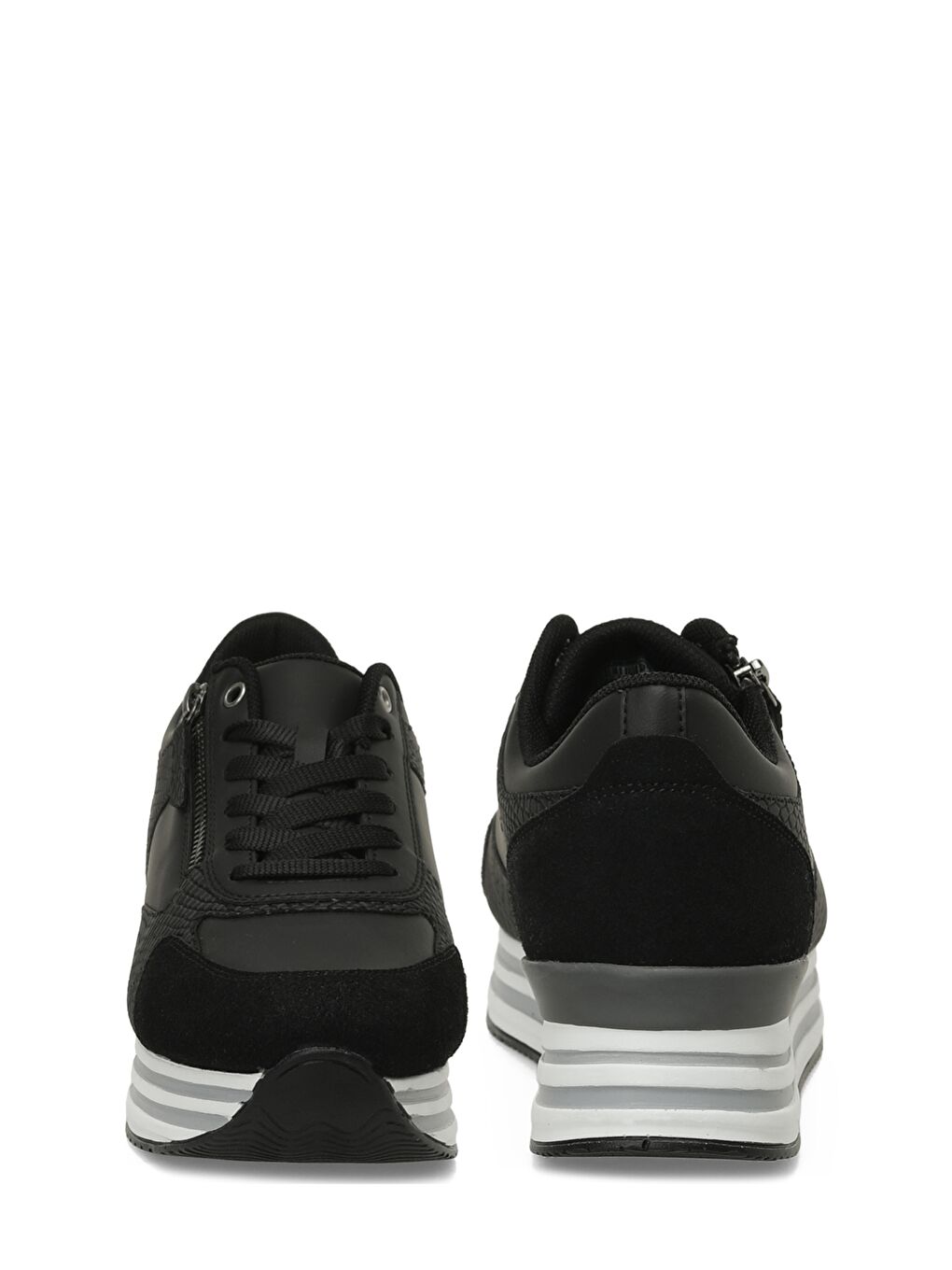 ANNA W 5PR Siyah Kadın Sneaker-4