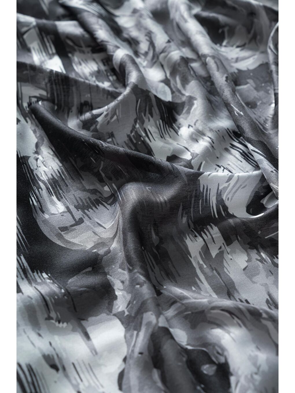 Antrasit Kadın Millas Soft Eşarp-2