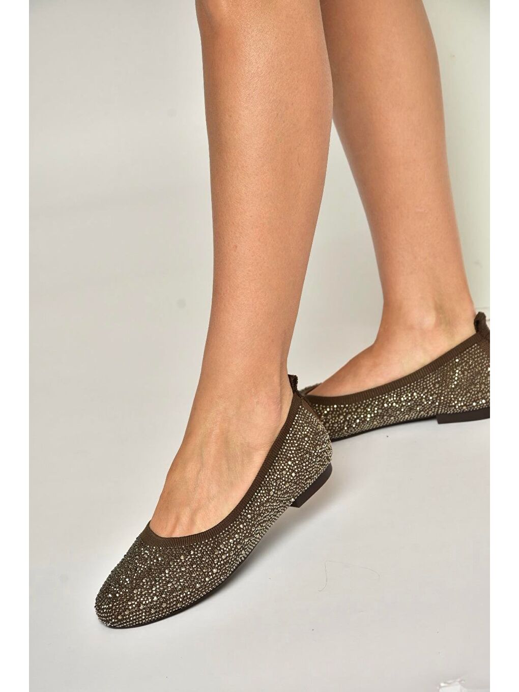 Kahverengi Kadın Babet Y820411004-3