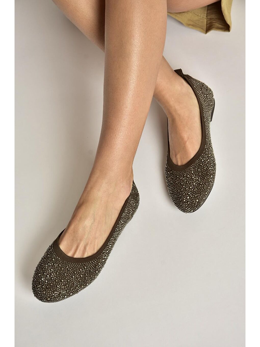 Kahverengi Kadın Babet Y820411004-4