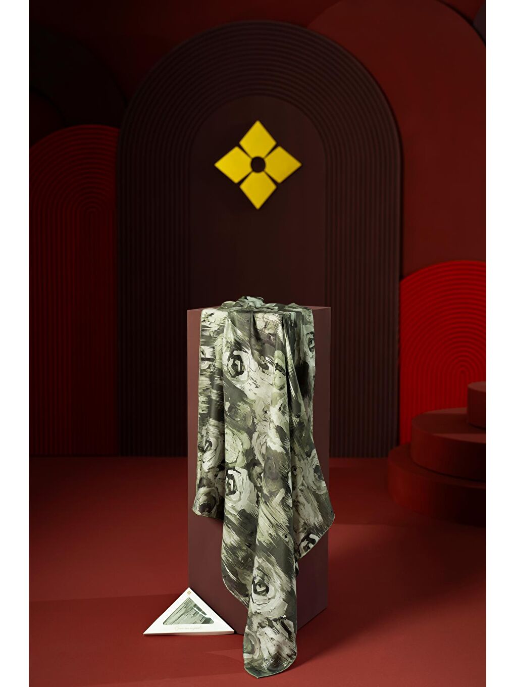 Haki Kadın Millas Soft Eşarp