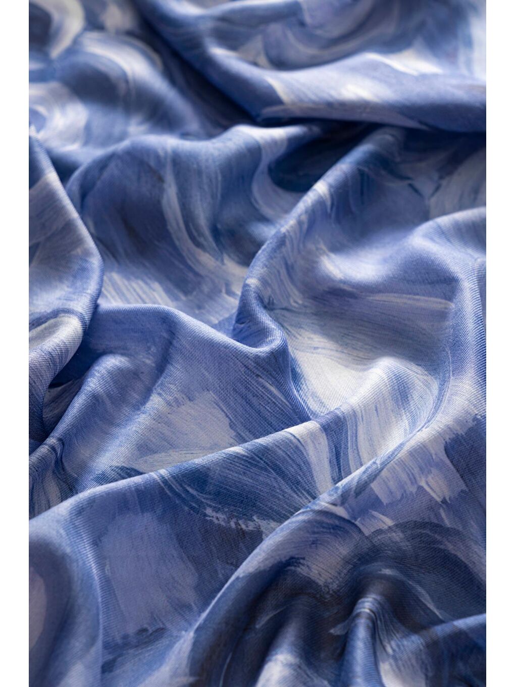 Lacivert Kadın Mirla Soft Eşarp-2