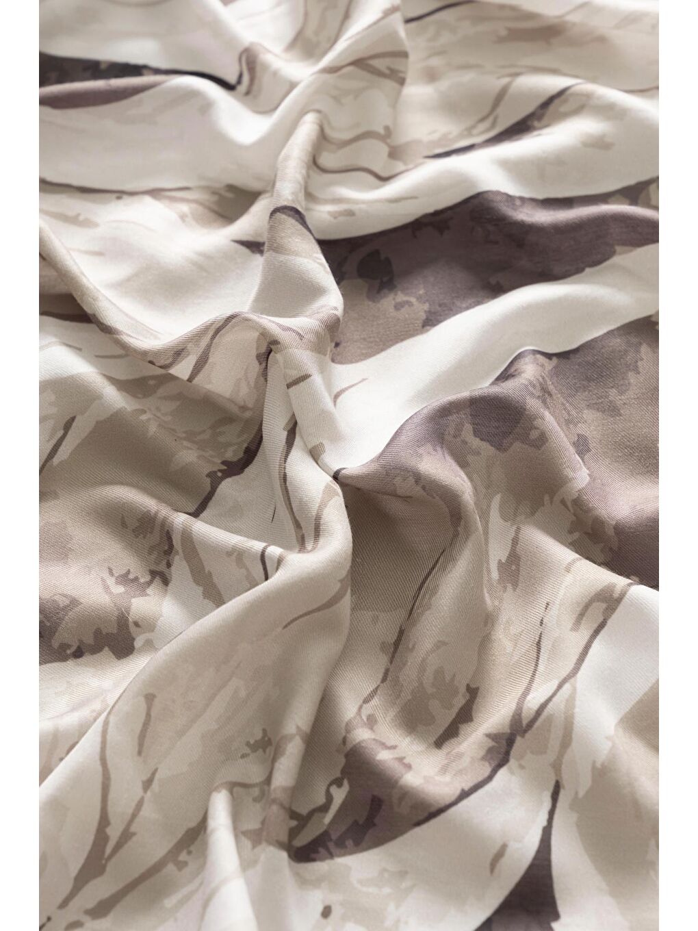 Kahverengi Kadın Masalia Soft Eşarp-2