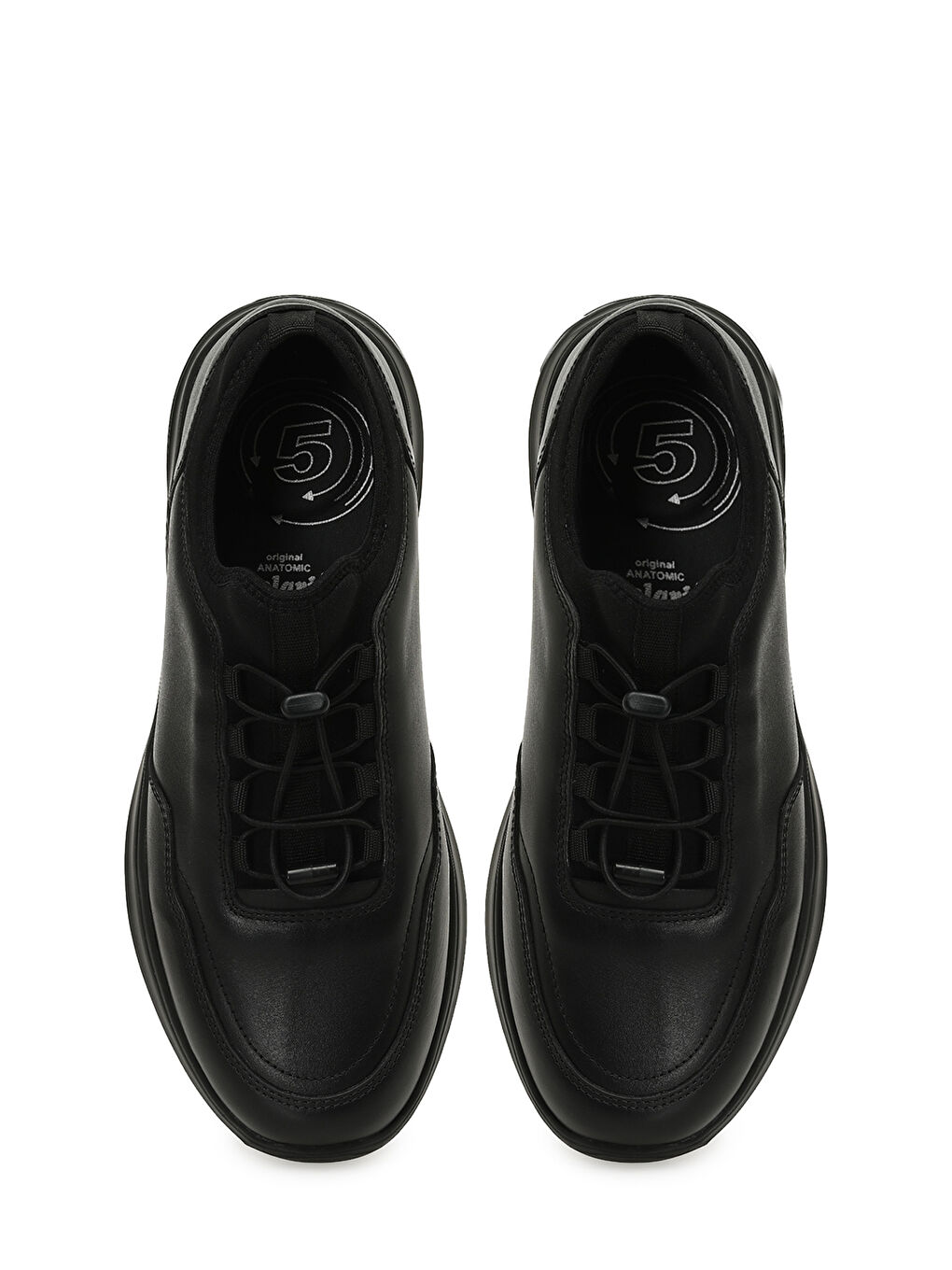 109040.M 5PR Siyah Erkek Comfort Ayakkabı-3