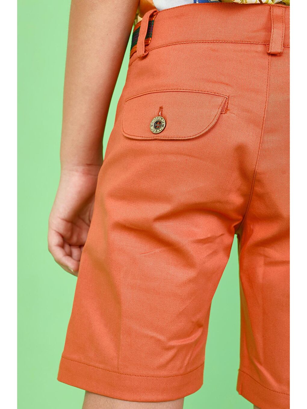 Kırmızı Erkek Çocuk Şort-2