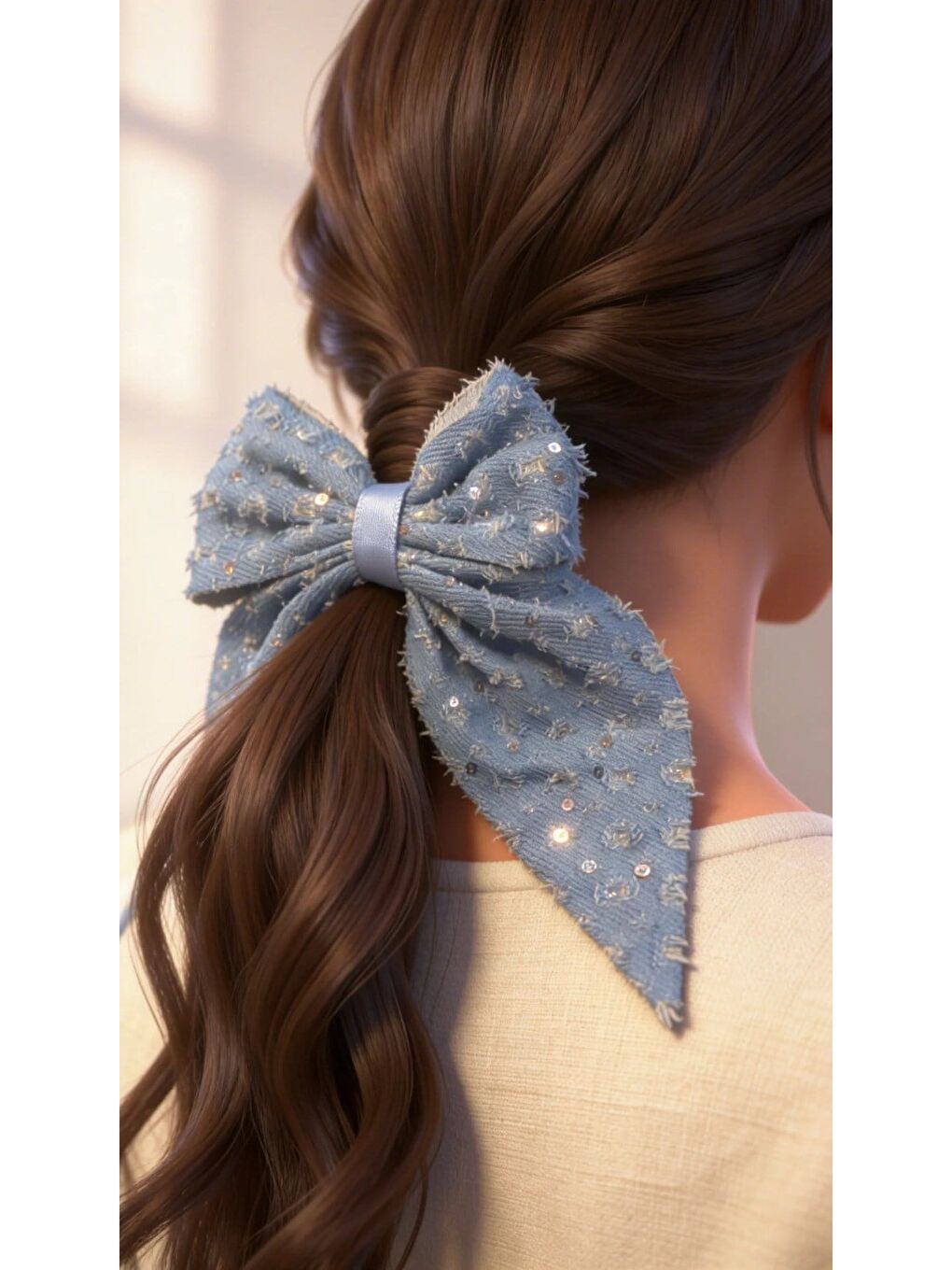 Pullu Fiyonk Otomat Toka Mavi-1