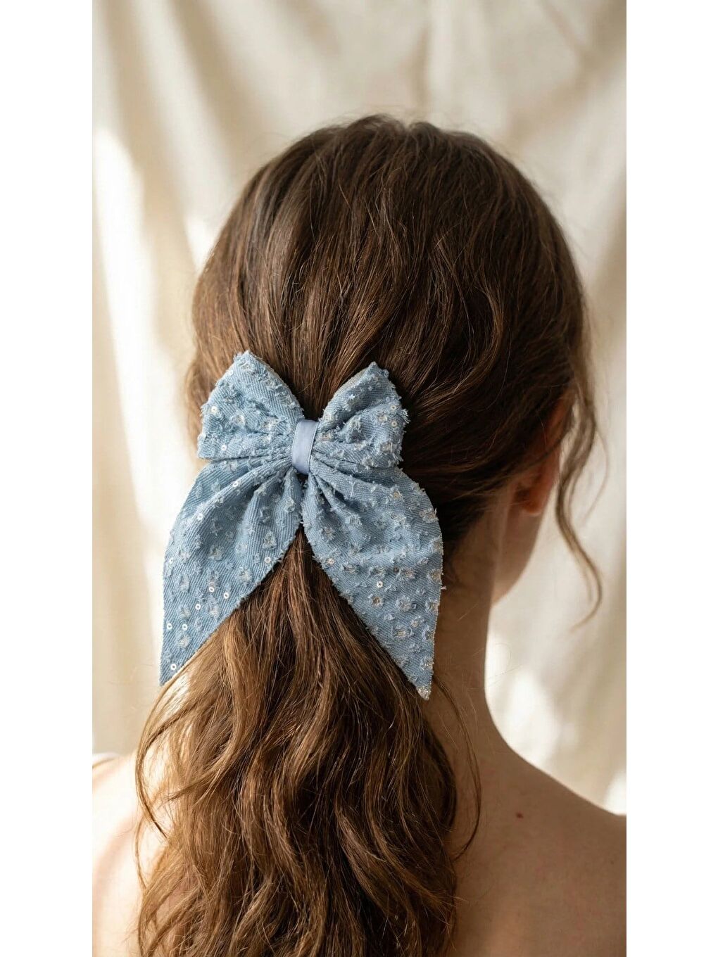 Pullu Fiyonk Otomat Toka Mavi