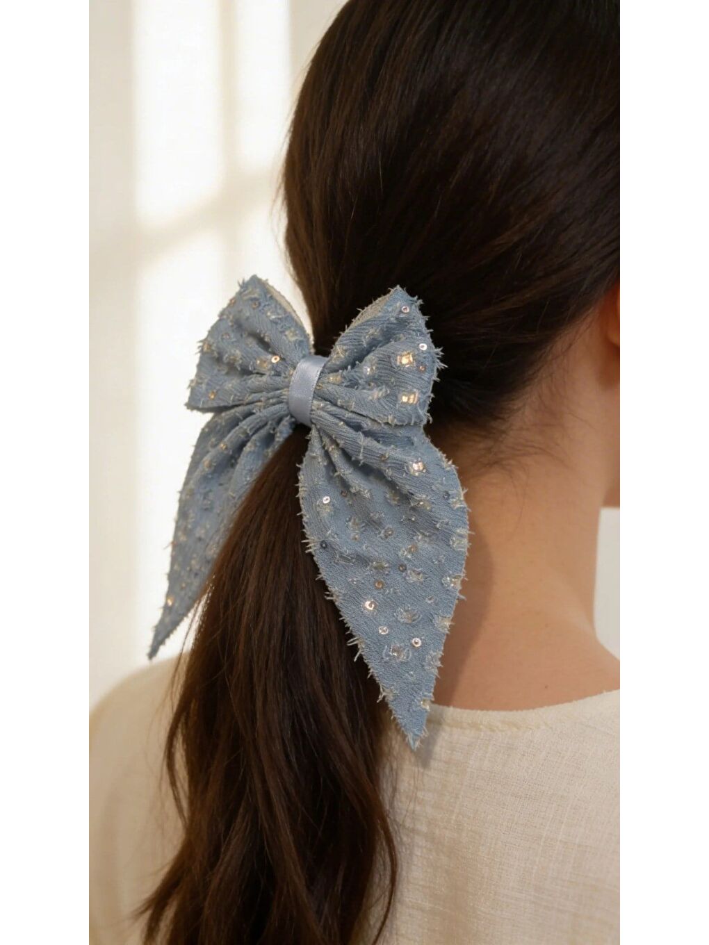 Pullu Fiyonk Otomat Toka Mavi-2