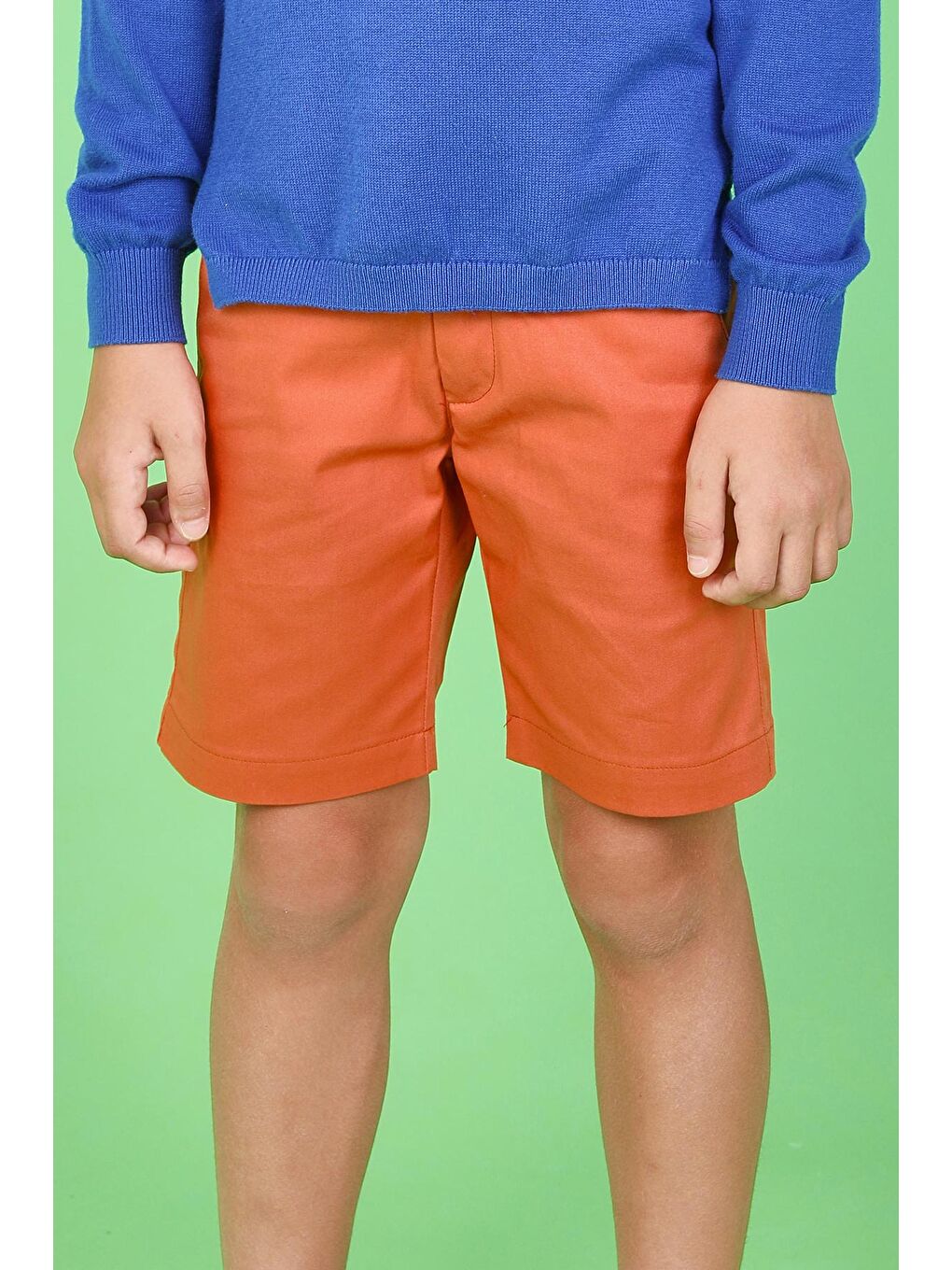 Kırmızı Erkek Çocuk Şort-7