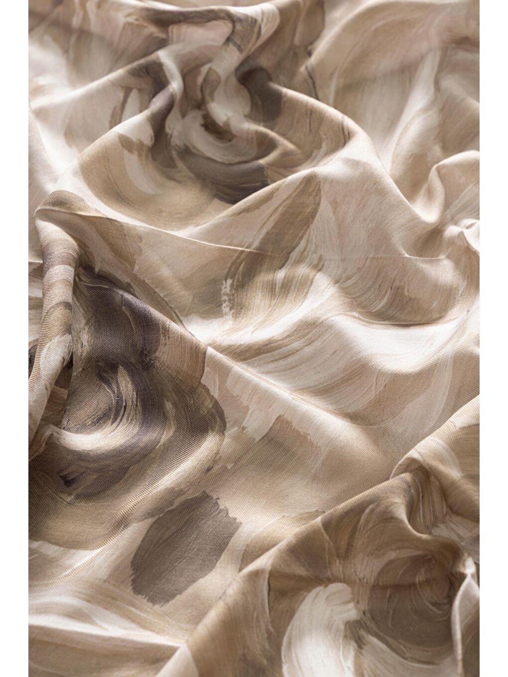 Kahverengi Kadın Mirla Soft Eşarp-2