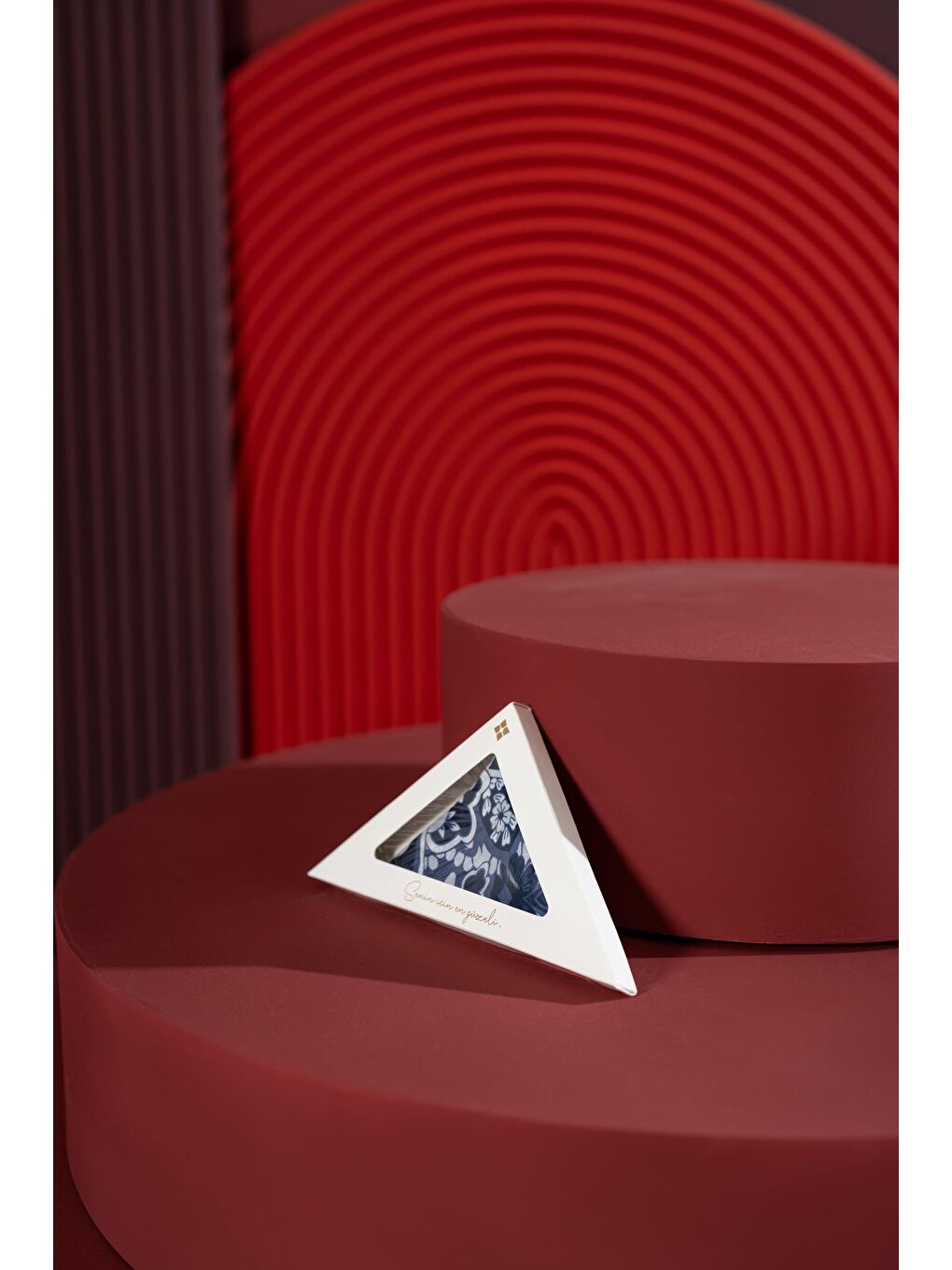 Lacivert Kadın Capua Soft Eşarp-1