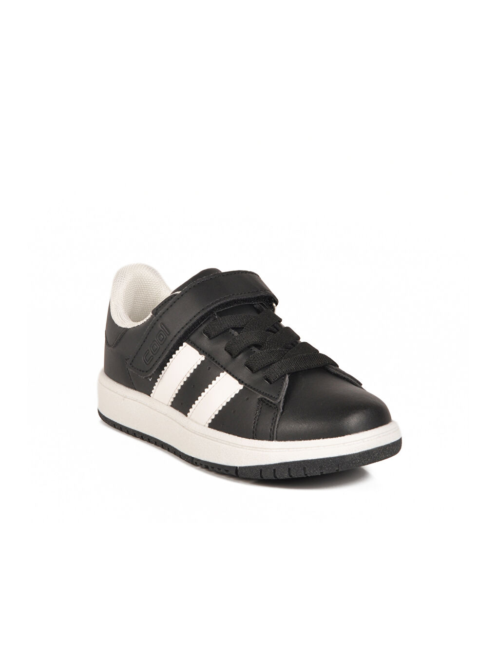 Siyah Cırtlı Hafif Erkek Çocuk Sneaker Cooper F-2