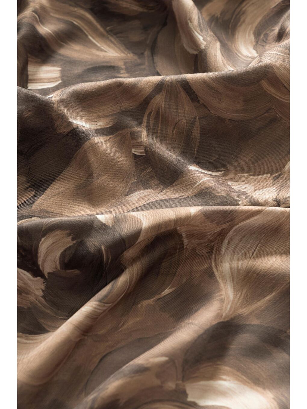 Kahverengi Kadın Marla Soft Şal-3