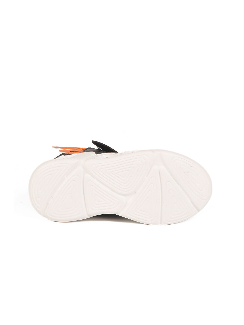 Siyah Cırtlı Işıklı Unisex Çocuk Spor Ayakkabı Stego P-4