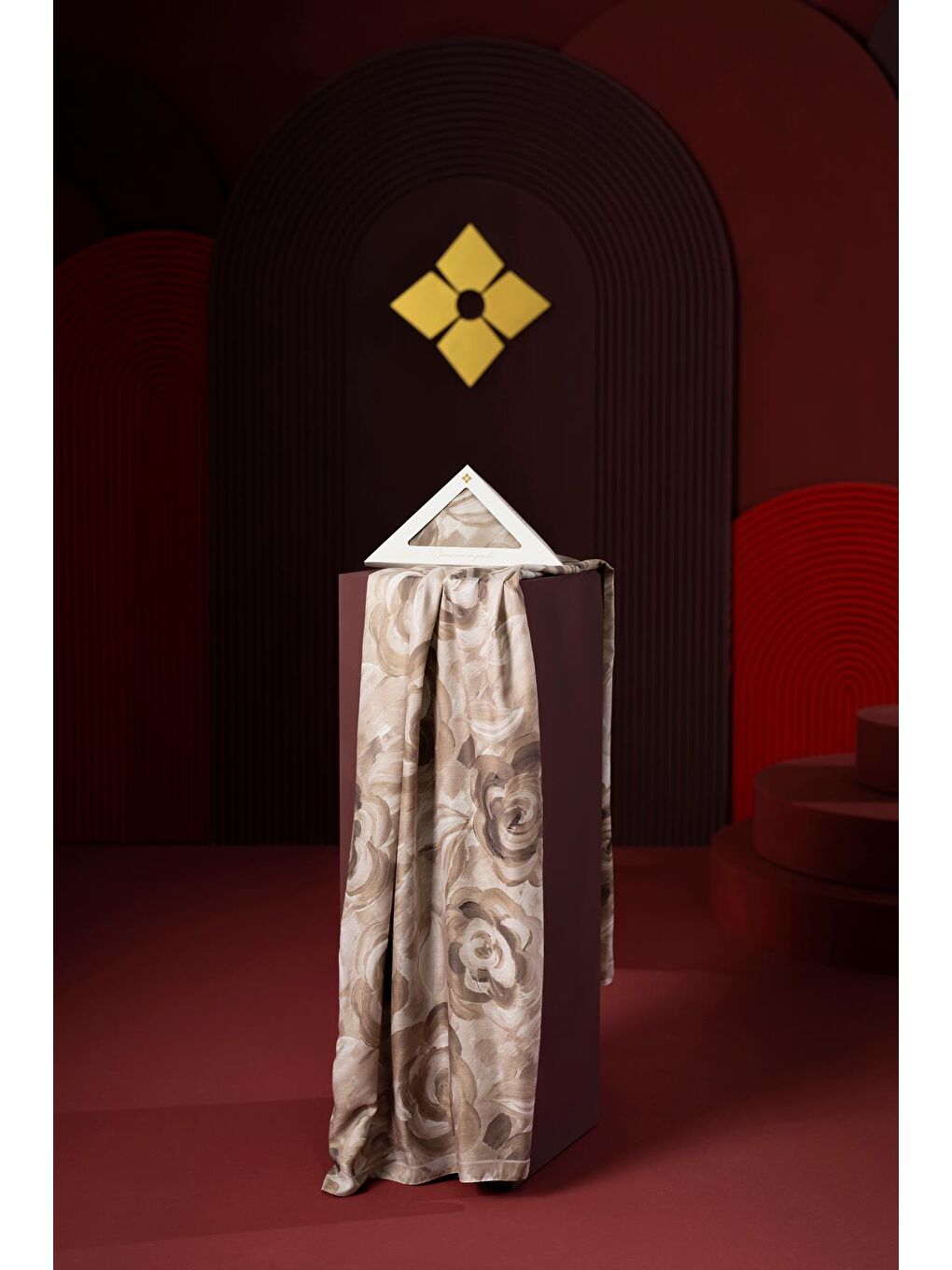 Kahverengi Kadın Marla Soft Şal