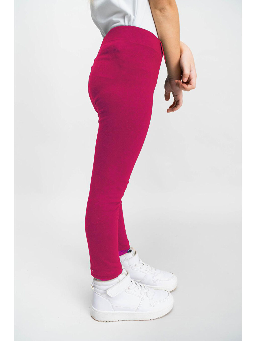 Kız Çocuk Tayt Fuşya-2