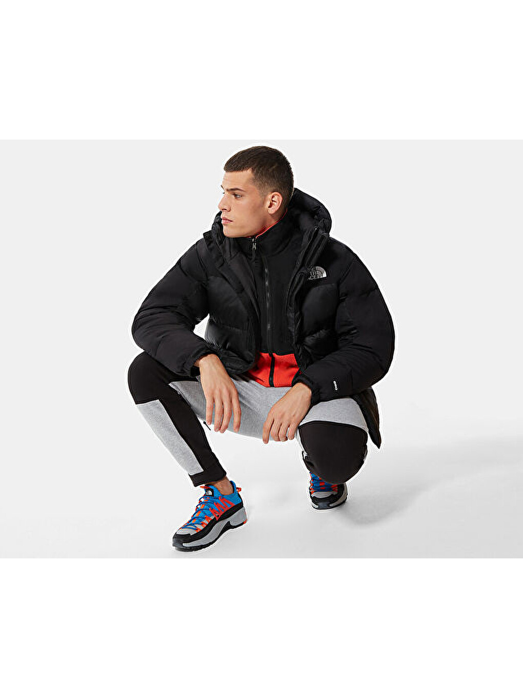 Siyah Erkek Outdoor Montu Nf0a4qyxjk31 M Hmlyn Down Parka-6