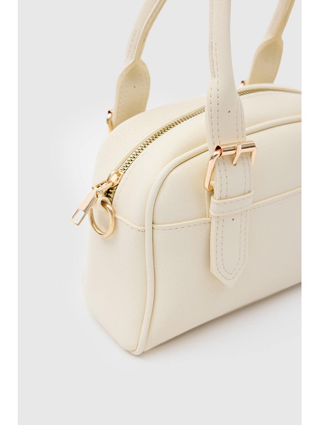 Sarı Saffiano Ayarlanabilir El Ve Çapraz Çanta Butter Yellow-3