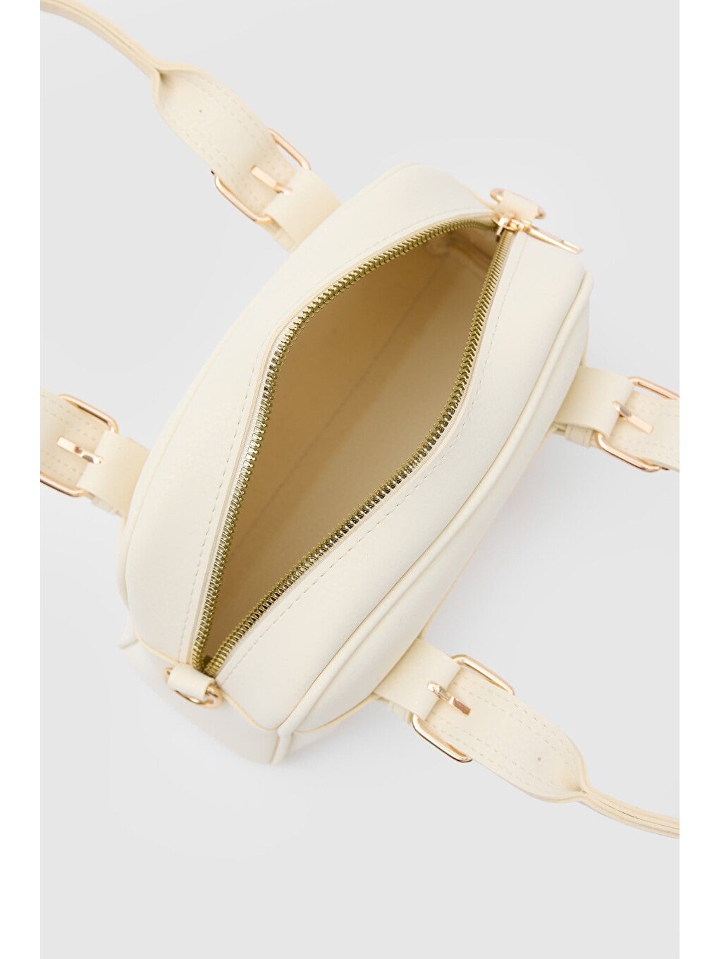 Sarı Saffiano Ayarlanabilir El Ve Çapraz Çanta Butter Yellow-4