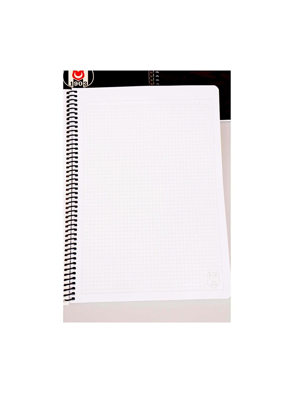A4 72 Yaprak Karton Kapak Spiralli Defter Kareli (594563) 1 Adet-3