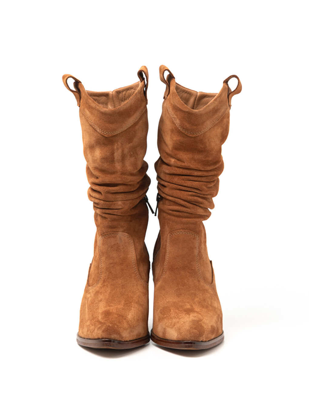 Kahverengi Kadın Çizme RC-25K-001-R17300 Taba Süet-5