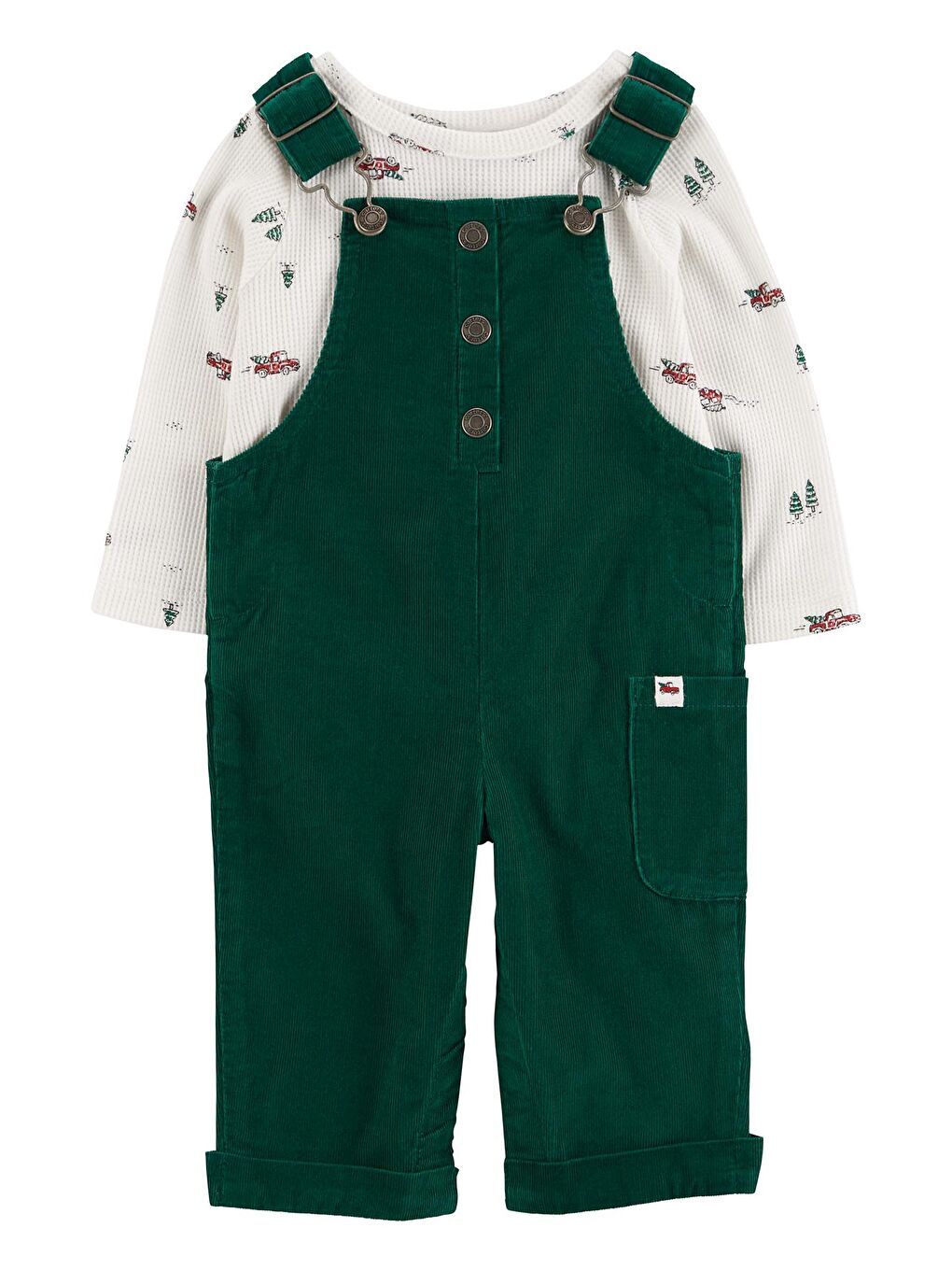 Karışık Erkek Bebek Salopet Set 2'li Paket