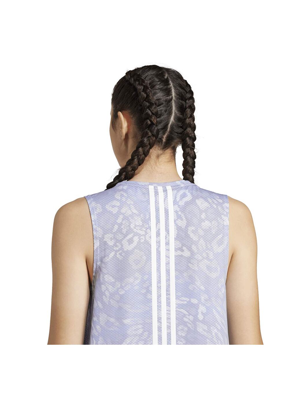 Own The Run Kadın Gri Yuvarlak Yaka Atlet-3