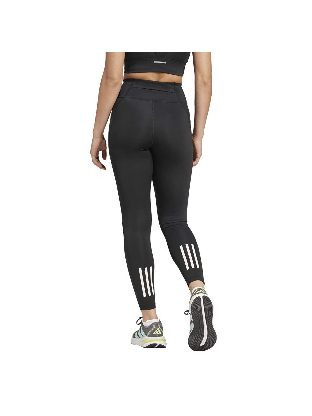 Own The Run 7/8 Kadın Siyah Tayt-1