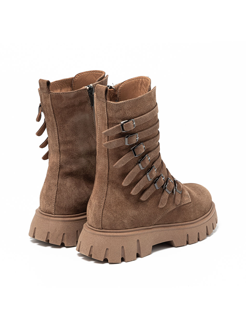 Kahverengi Kadın Bot RC-25K-001-R25-208 Tütün Süet-3