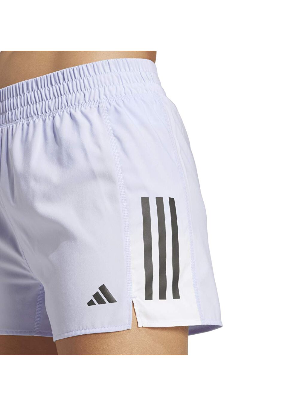 Own The Run Climacool Colorblock Kadın Mor Şort-2