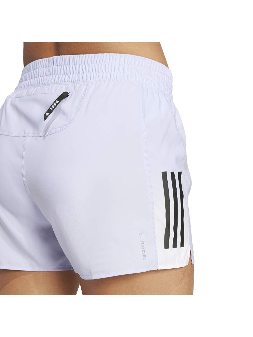 Own The Run Climacool Colorblock Kadın Mor Şort-3