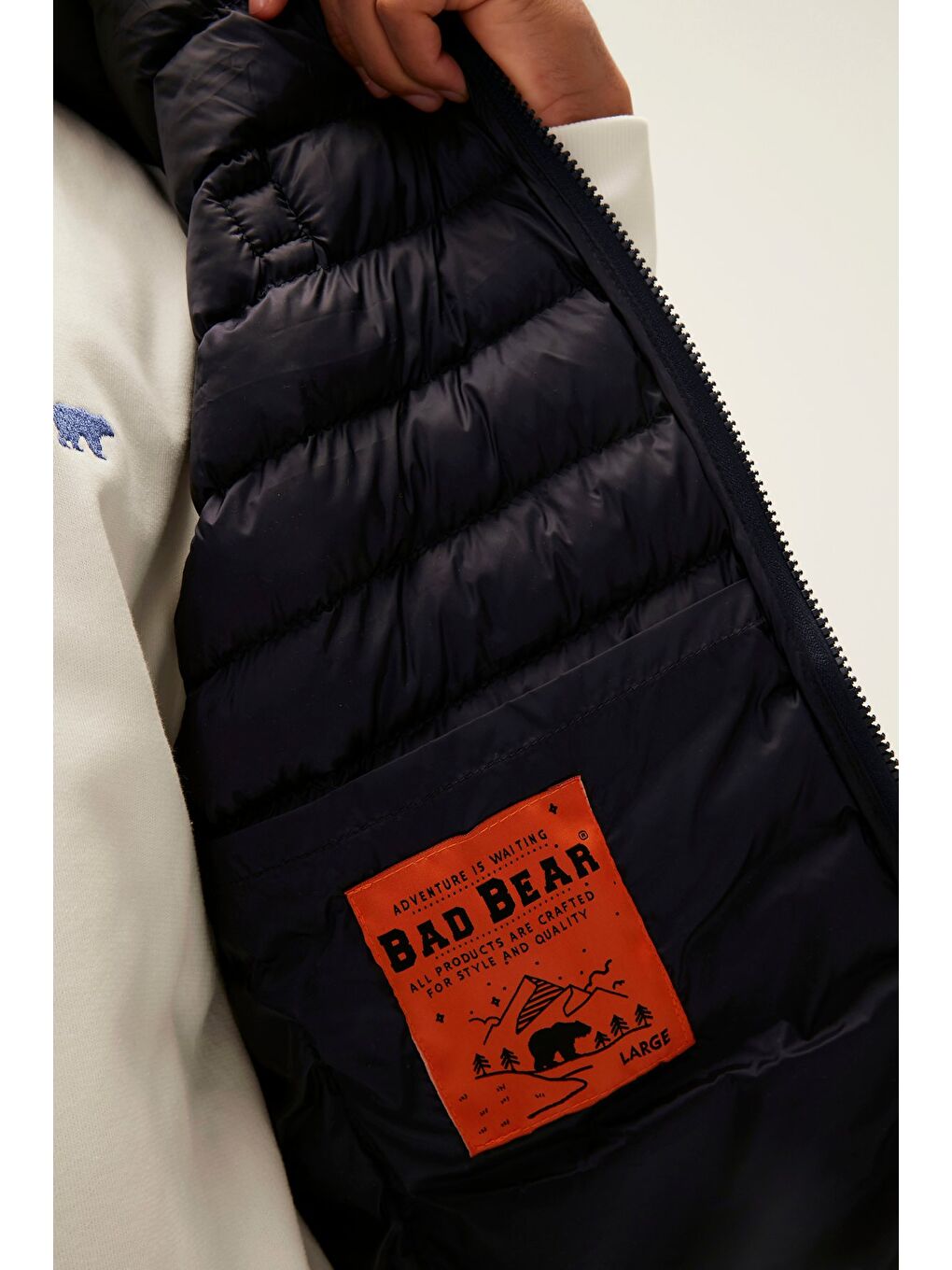 Bad Bear Lacivert Archer Vest Lacivert Erkek Puffer Yelek - 1