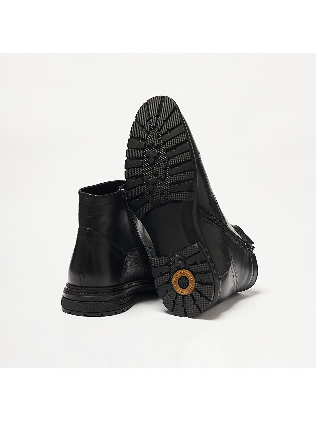 Erkek Bot OG-353 Siyah Deri-4