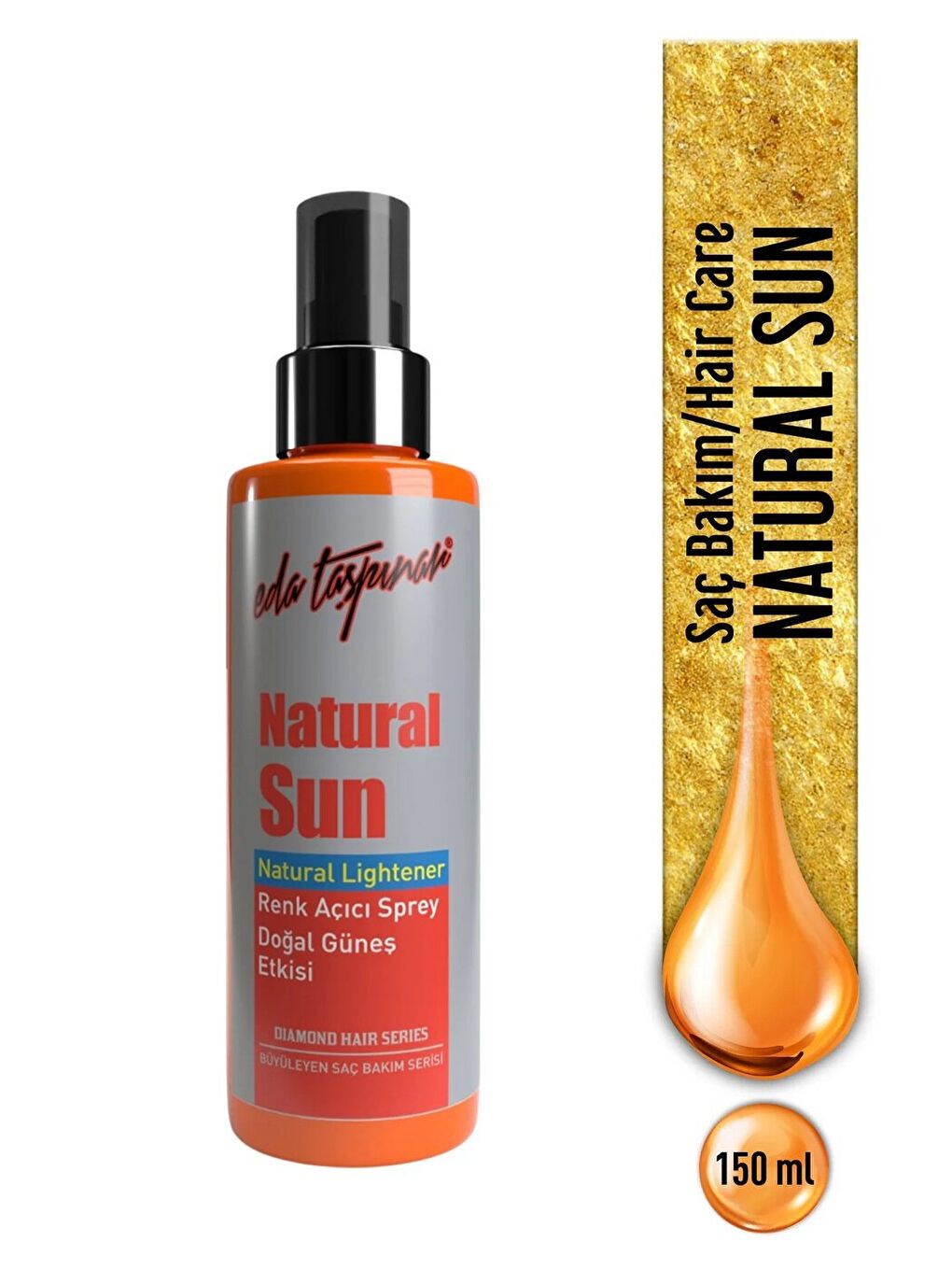 Aşamalı Kalıcı Renk Açıcı Saç Spreyi 150ml. (EGX78)