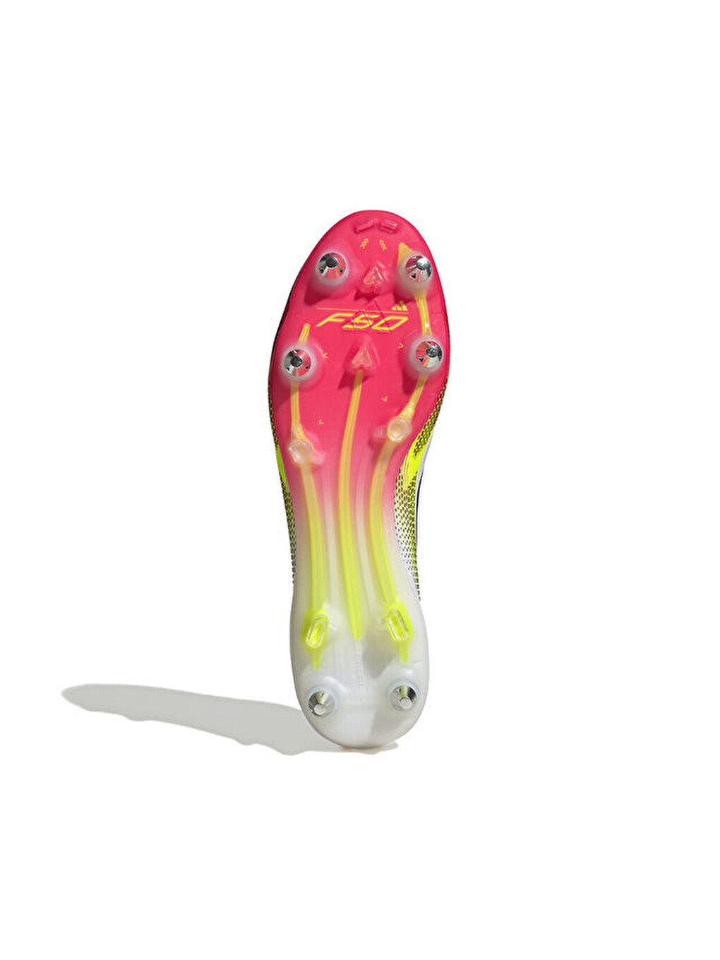 F50 Elite Sg Erkek Islak / Yumuşak Çim Zemin Kramponu Ie1258 Beyaz-5