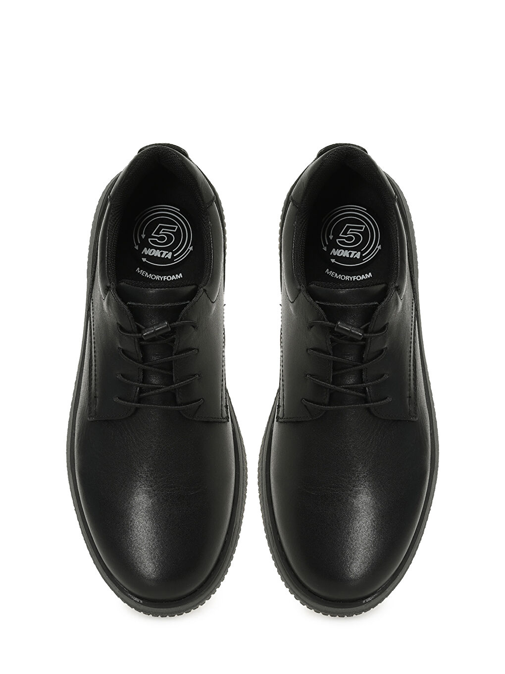 109051.M 5PR Siyah Erkek Comfort Ayakkabı-3