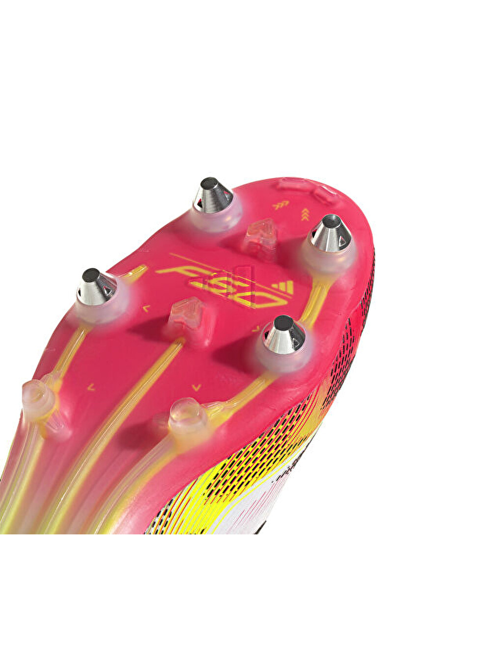 F50 Elite Sg Erkek Islak / Yumuşak Çim Zemin Kramponu Ie1258 Beyaz-7