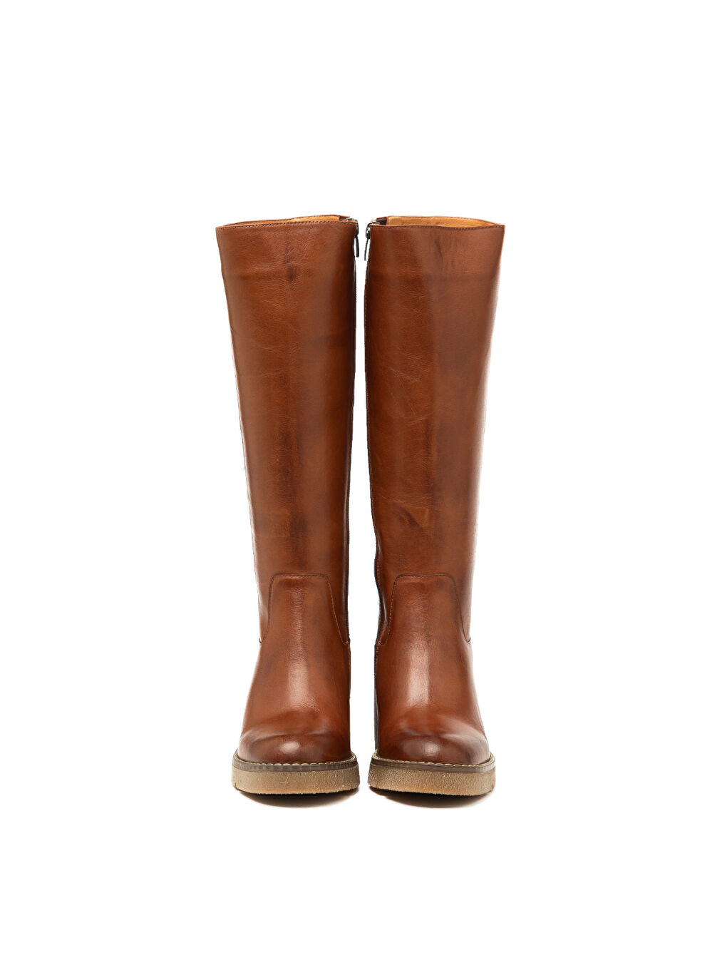 Kahverengi Kadın Çizme 25K12068 Skin Cuoio-Tan-5