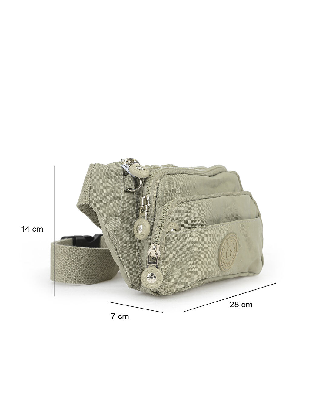 Ekru Kadın Bel Çantası 151441Z117H Krem-1