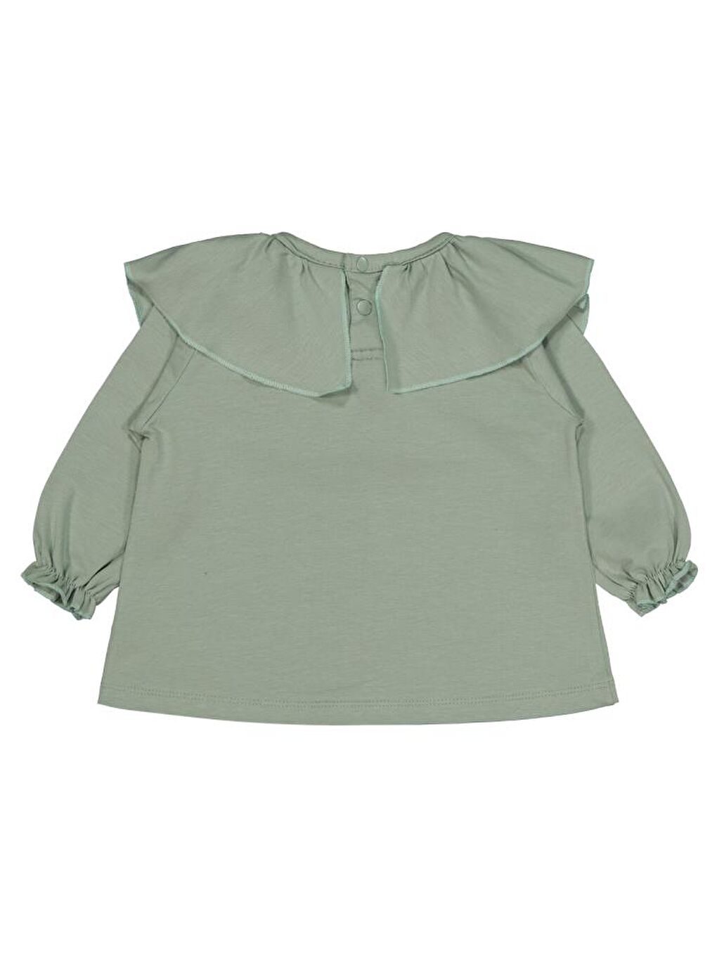 Yeşil Baby Yakalı 6-18 Ay Sweatshirt-1