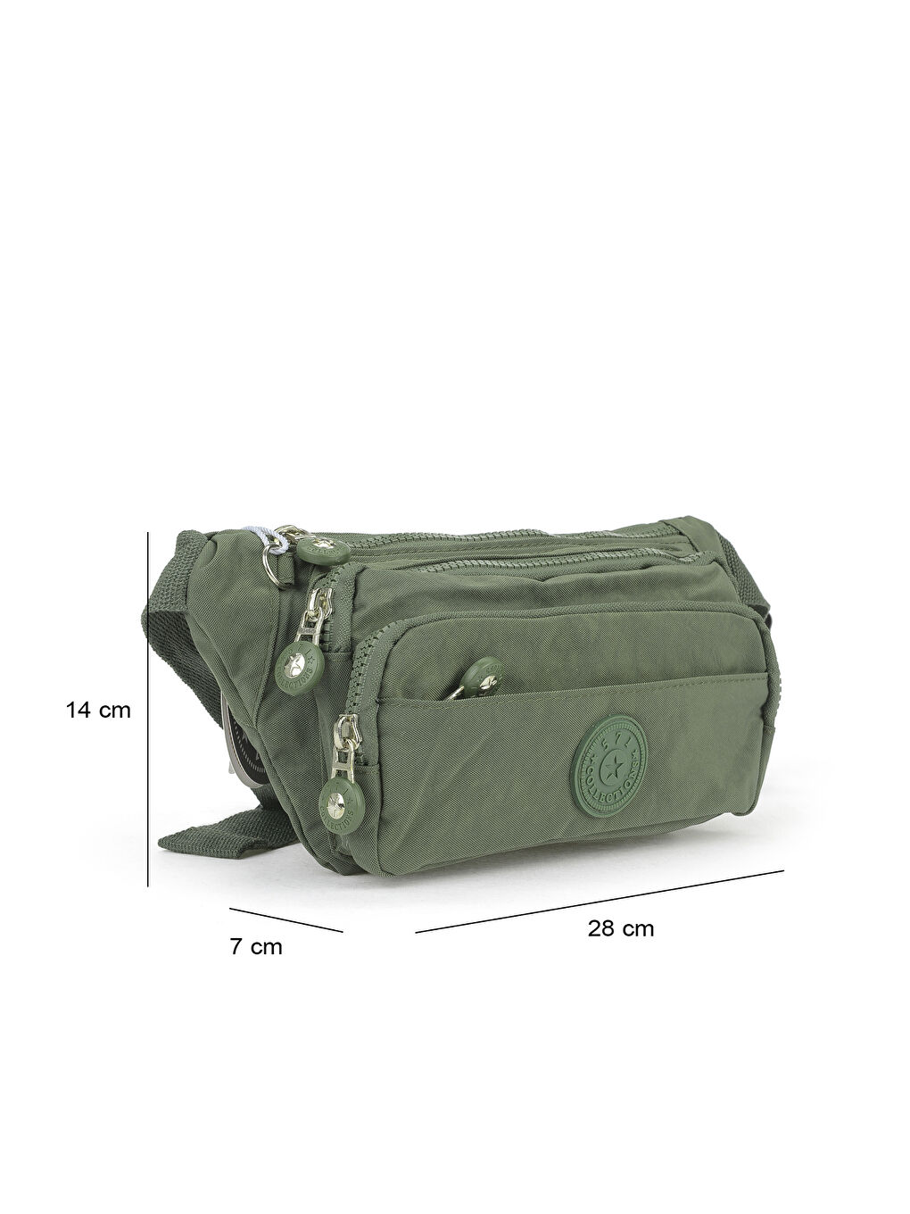 Kadın Bel Çantası 151441Z117H Yeşil-1