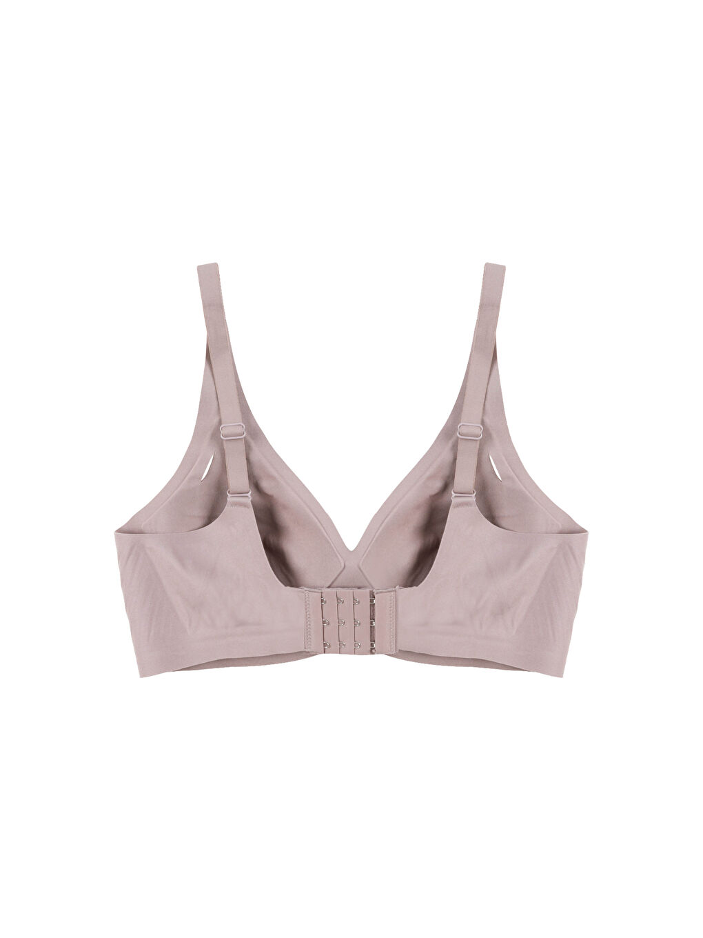 Ekru Kadın Balensiz Lazer Dikişsiz Pedli Sütyen-3