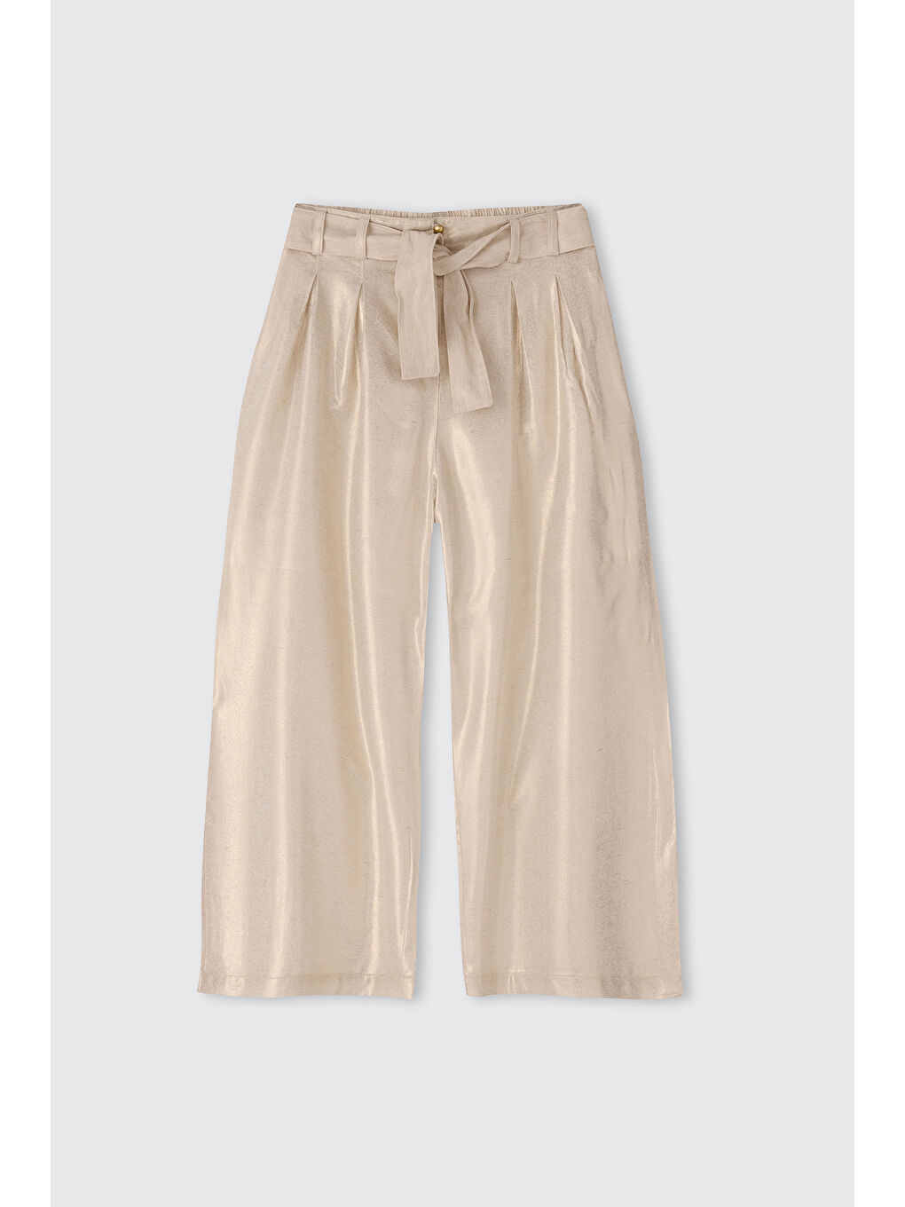 Sarı Kız Çocuk Gold Pantolon-2