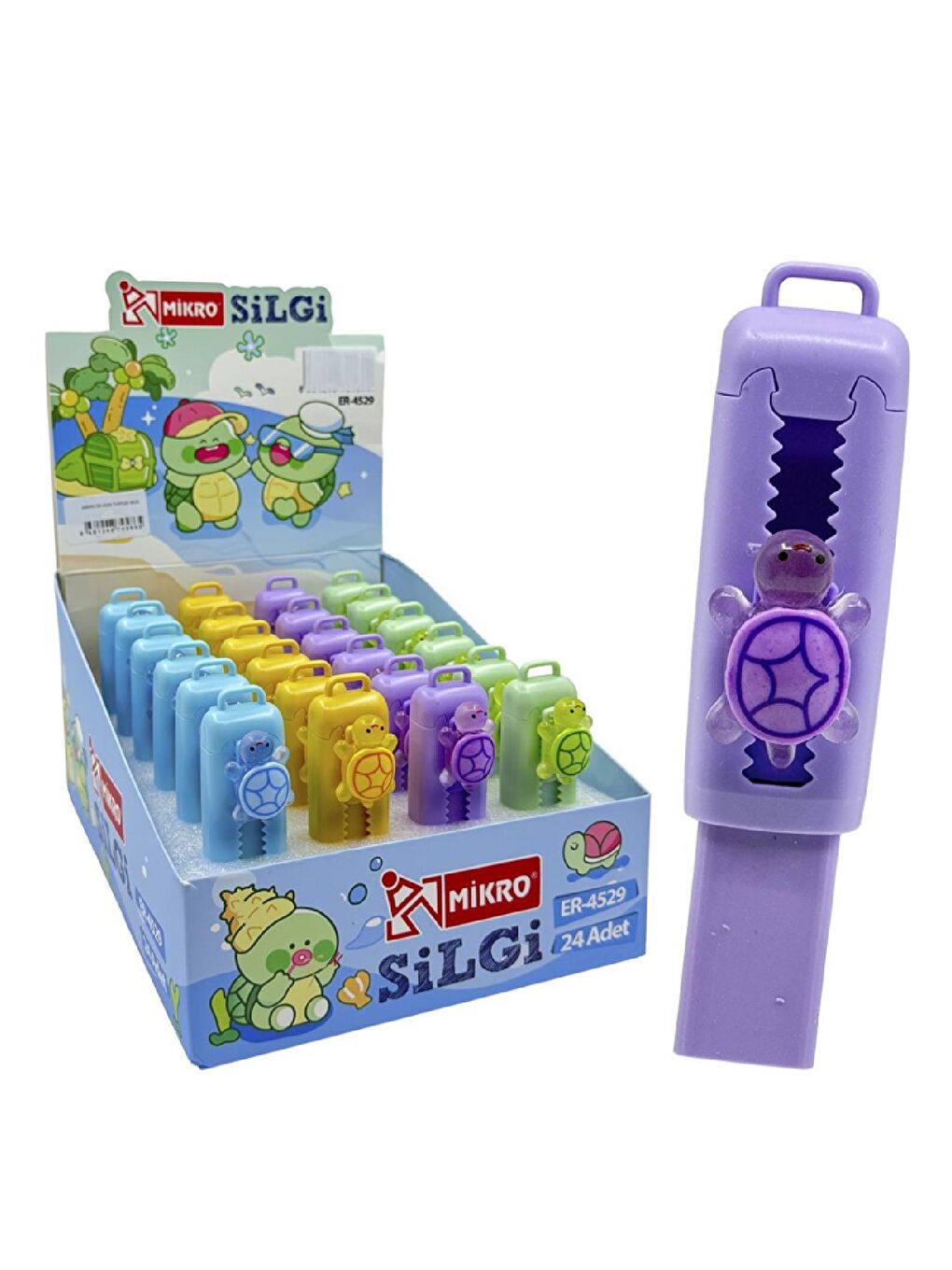 Turtles Sürgülü Silgi (ER-4529) 1 Adet-4