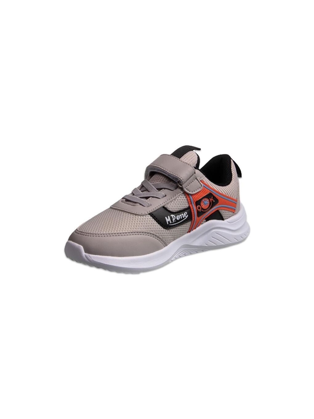 M.P ONE Gri AirStride Junior Çocuk Velcro Gri Sneaker - 3