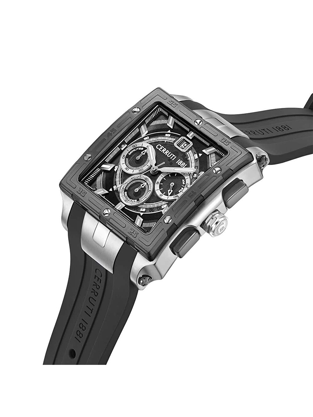 Siyah Cerruti 1881 CIWGO0072401 Erkek Kol Saati-1