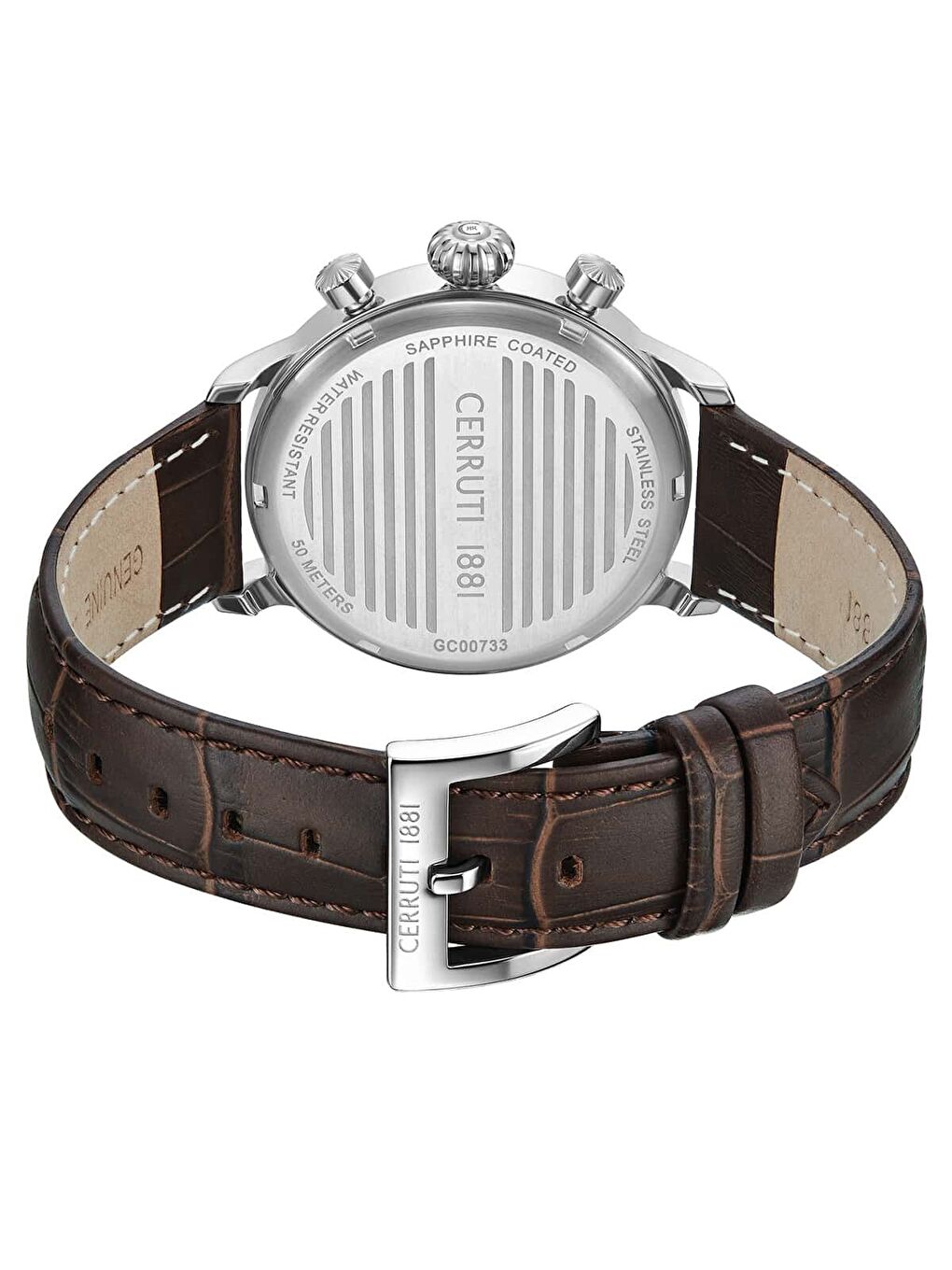 Kahverengi Cerruti 1881 CIWGC0073302 Erkek Kol Saati-2